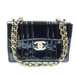 Chanel Mademoiselle 30 Enamel G Bag
